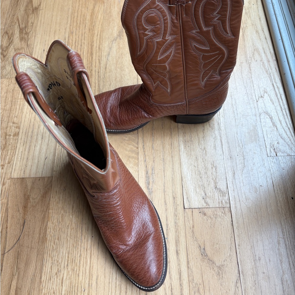 Stylish Brown Leather Ankle Boots